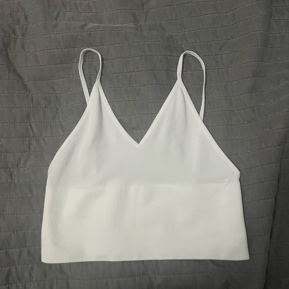 Ribbed brami top